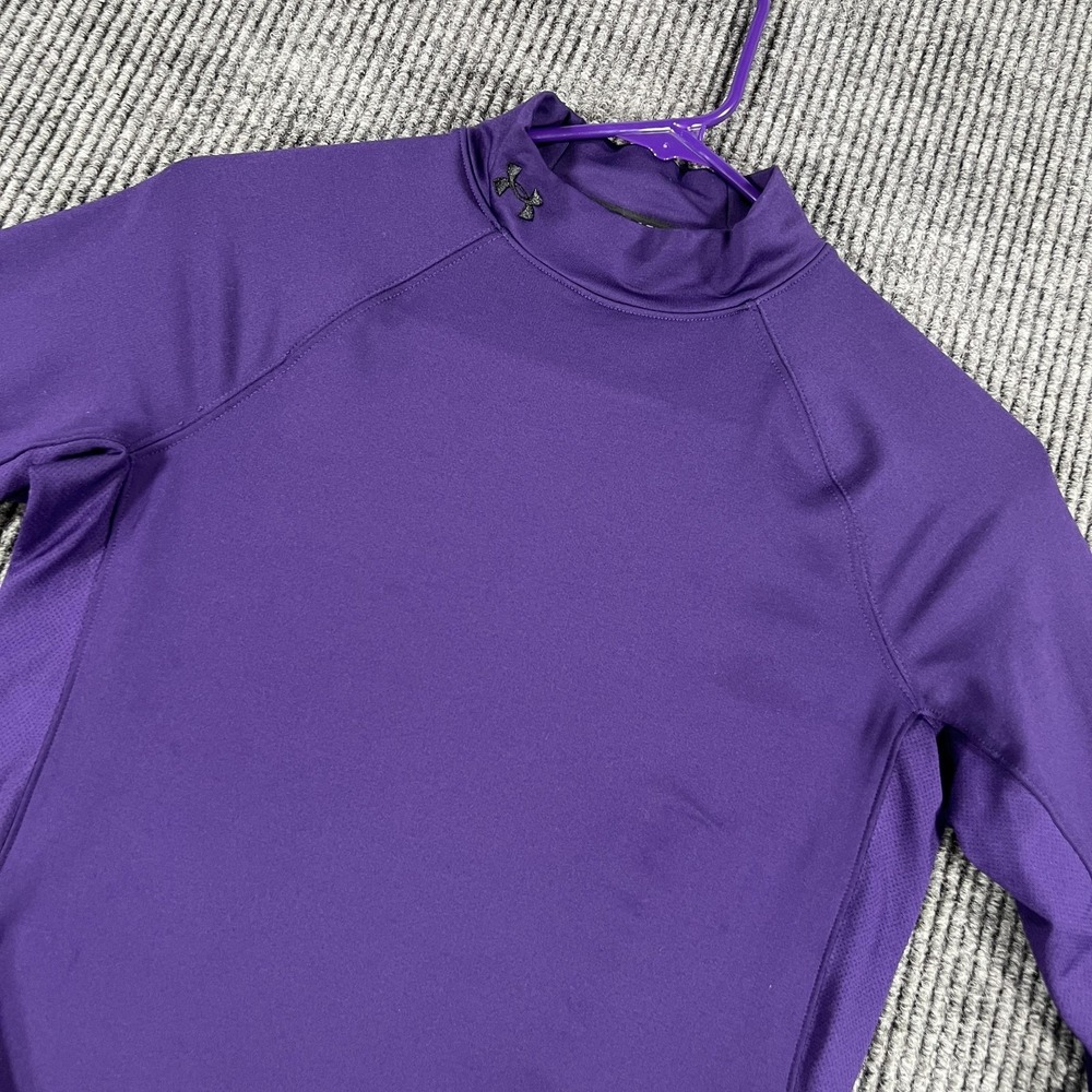 Under Armour ColdGear Shirt Womens Small Fitted Long Sleeve Performance Athletic